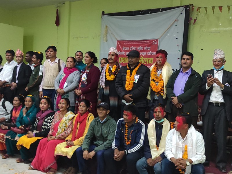 दलित मोर्चाको मुसीकोट नगर अध्यक्षमा शुशिल विक